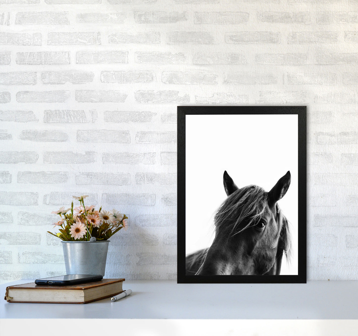 Black Beauty Photography Art Print by Kubistika A3 White Frame