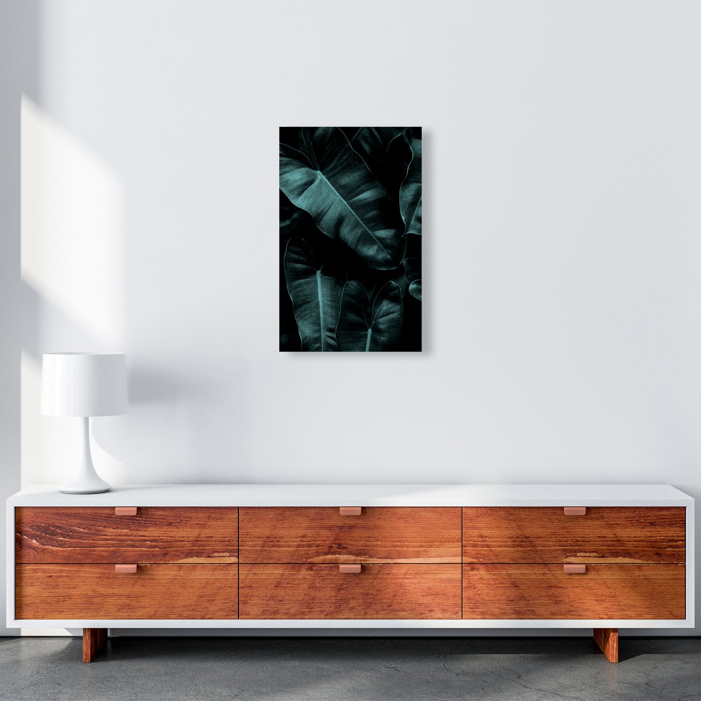 Dark Leafs Photography Art Print by Kubistika A3 Canvas