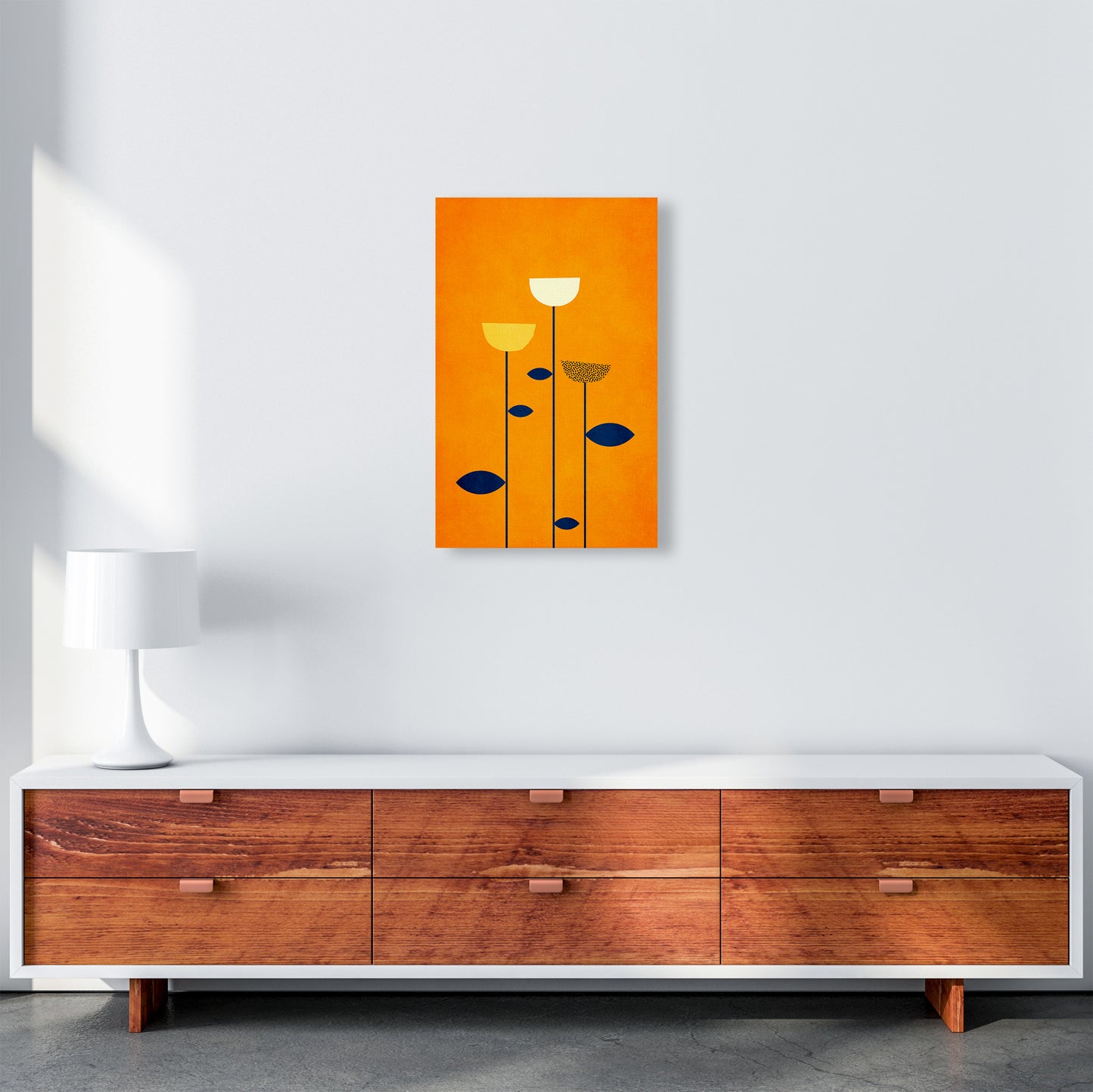We are family Contemporary Art Print by Kubistika A3 Canvas