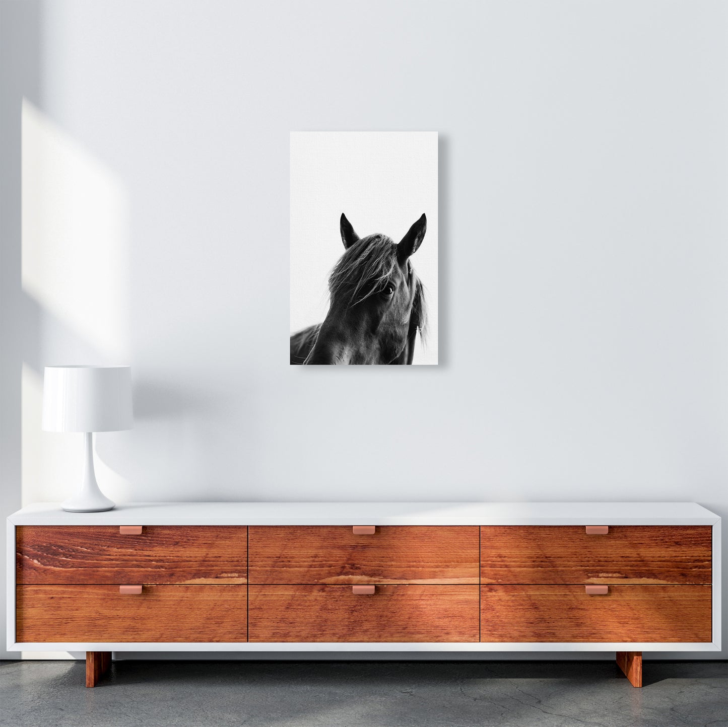 Black Beauty Photography Art Print by Kubistika A3 Canvas
