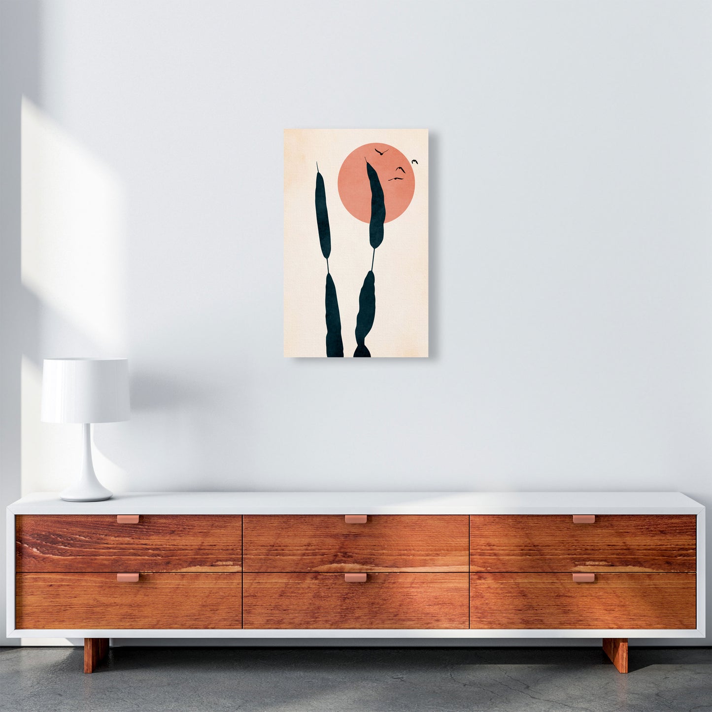 Night & Day Art Print by Kubistika A3 Canvas