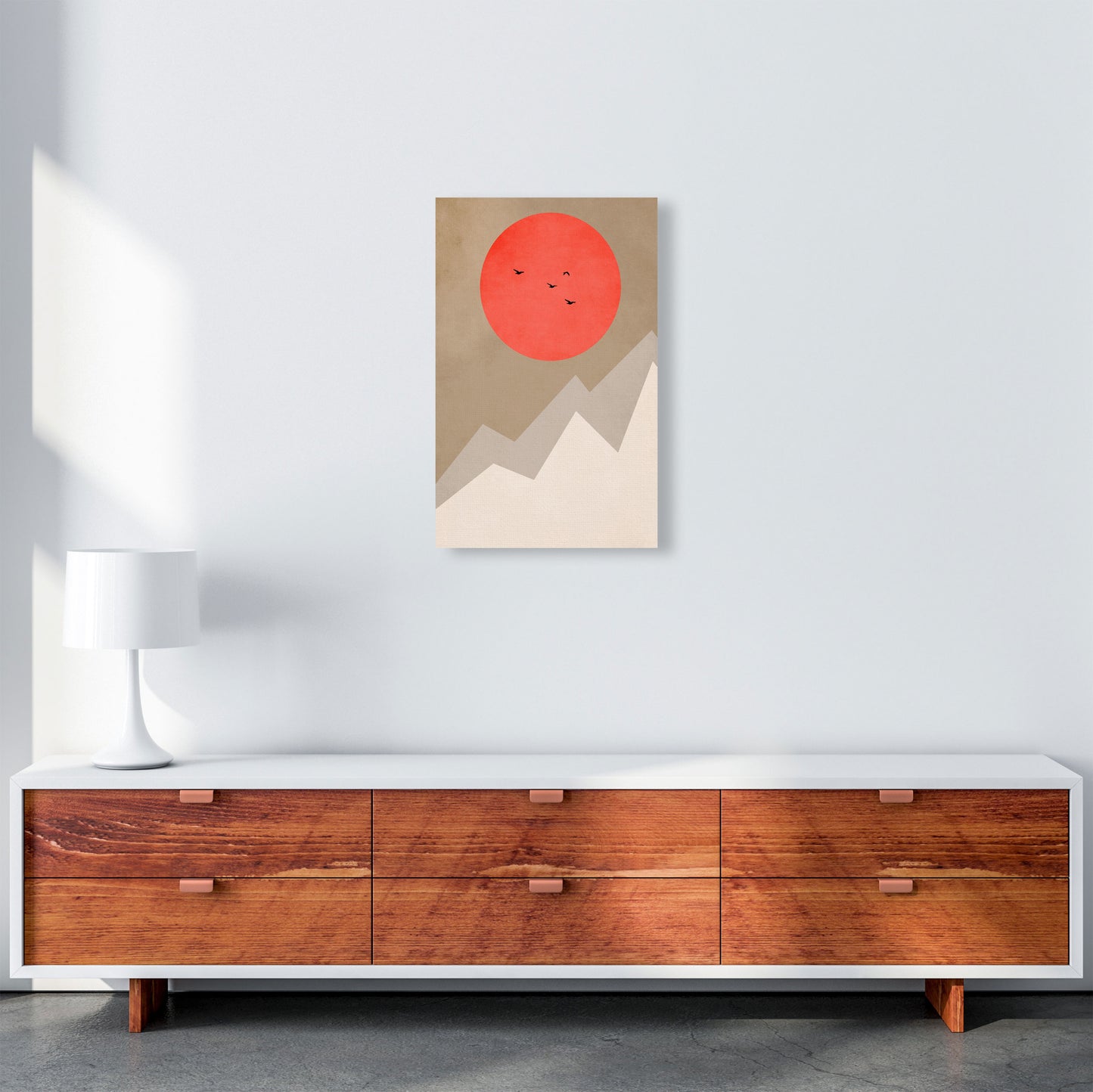 Mont Blanc Art Print by Kubistika A3 Canvas