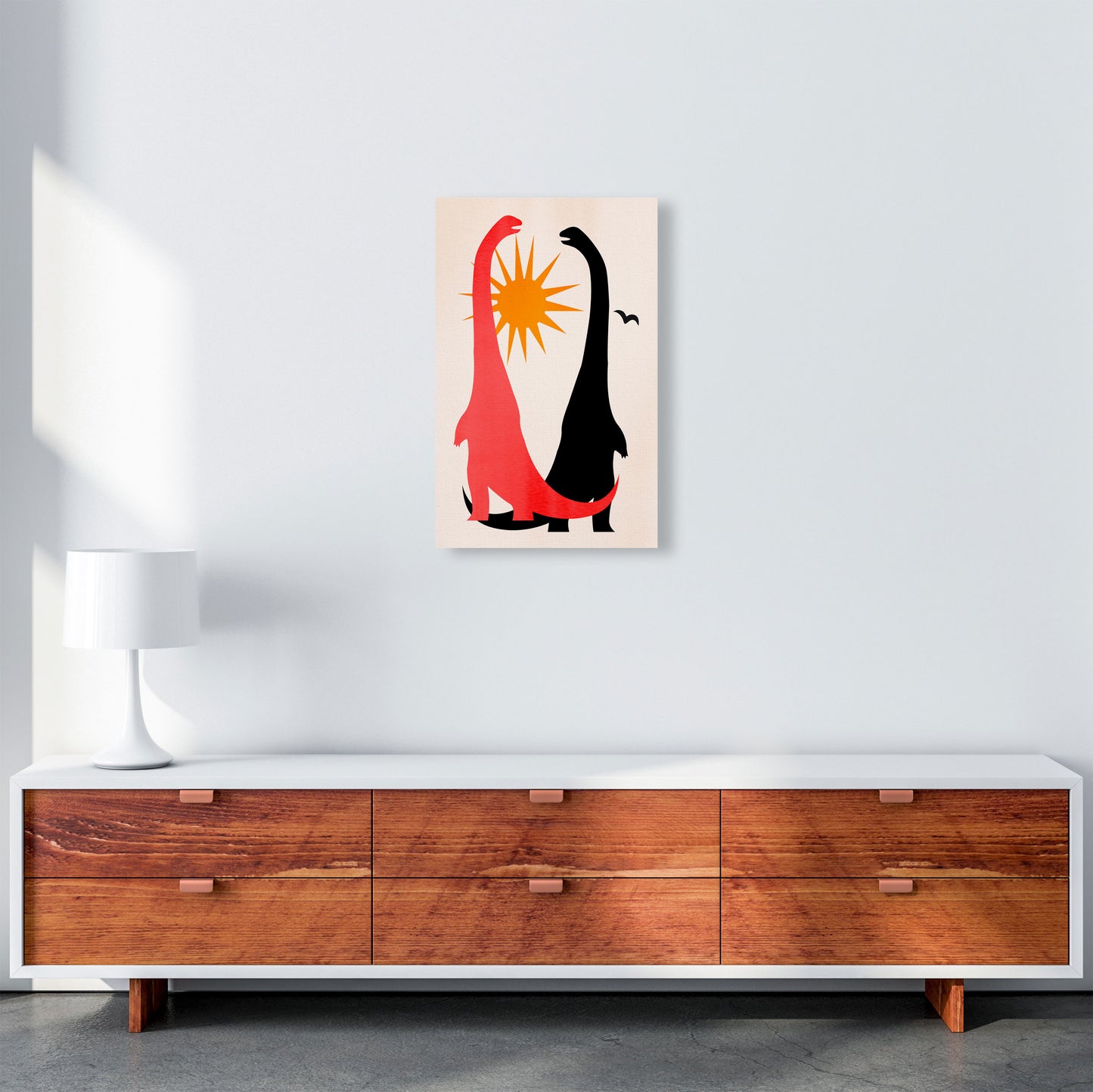 Good Old Days! Art Print by Kubistika A3 Canvas