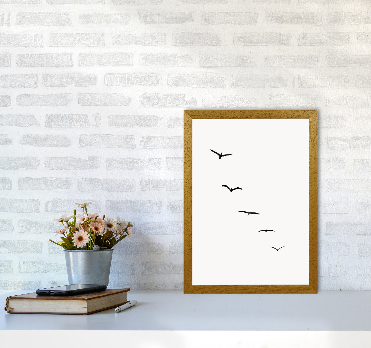 Heavenly Creatures - DARK Contemporary Art Print by Kubistika A3 Print Only