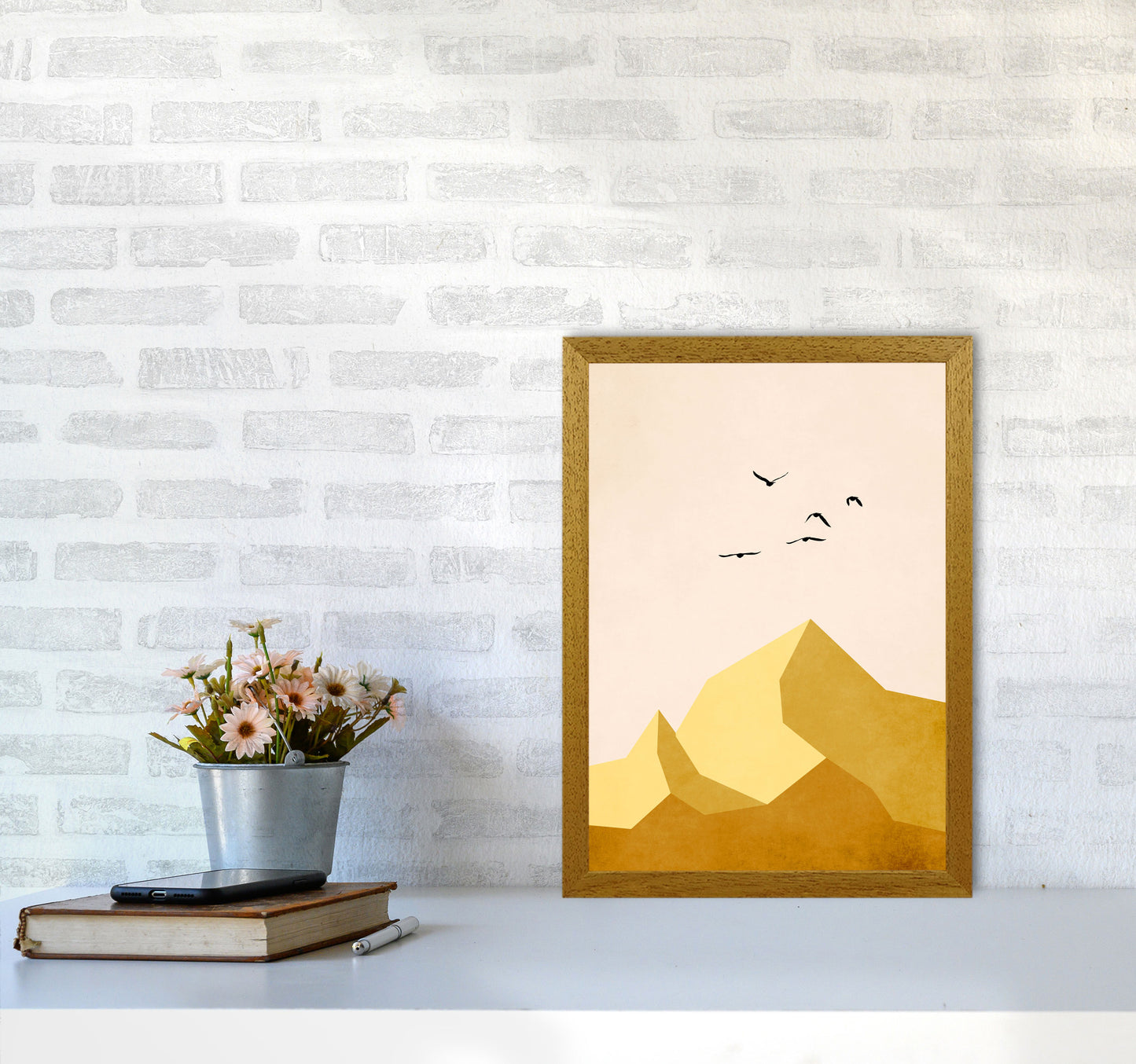 Zugspitze DREI Art Print by Kubistika A3 Print Only
