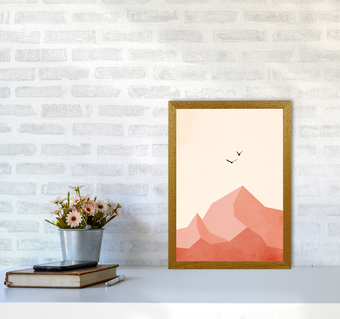 Zugspitze EINS Art Print by Kubistika A3 Print Only