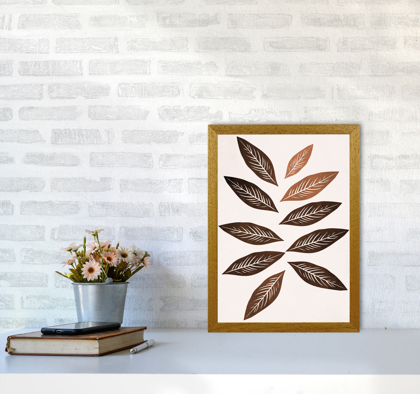 Autumn Bouquet Art Print by Kubistika A3 Print Only