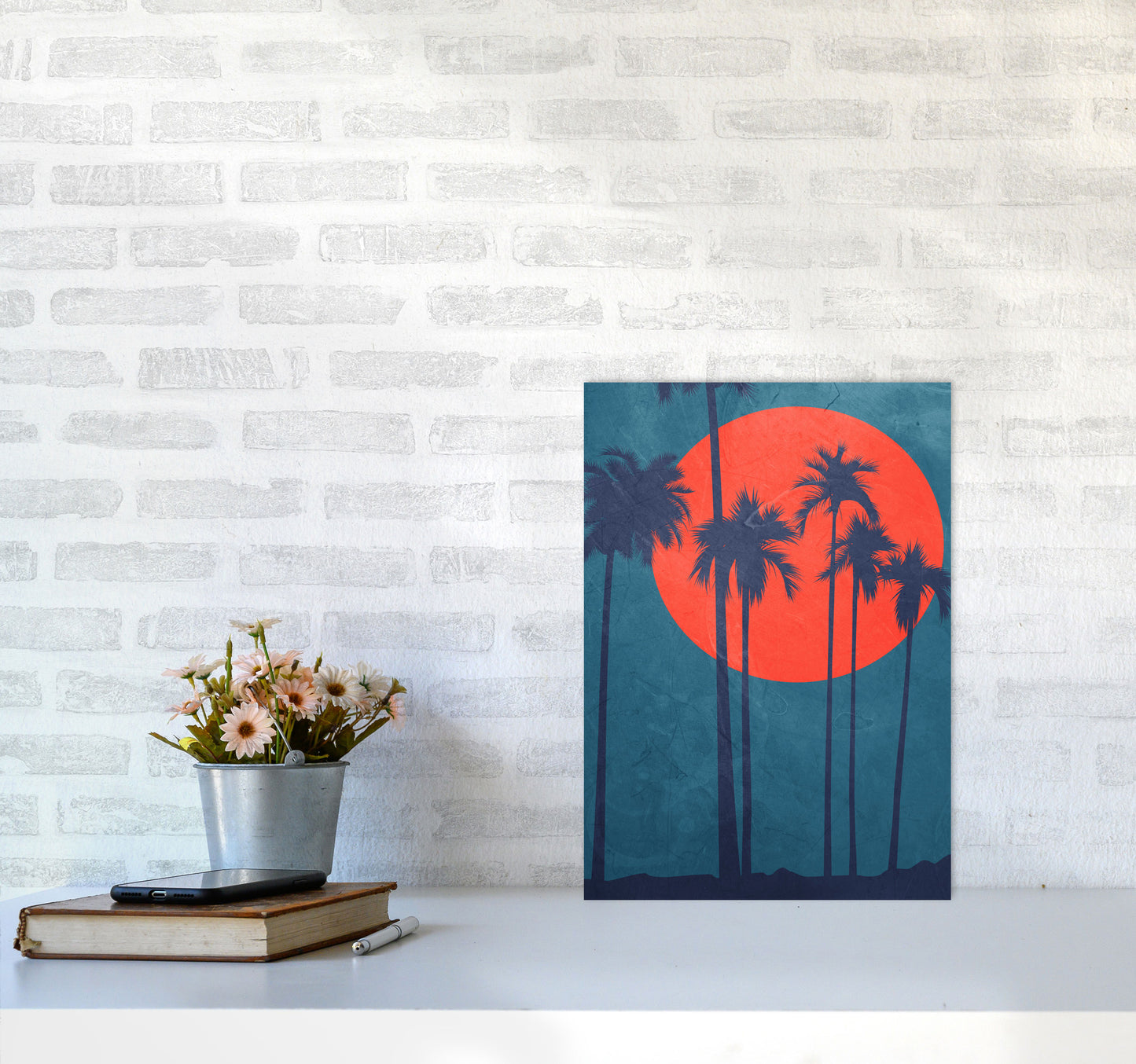 Cote d´Azur Photography Art Print by Kubistika A3 Black Frame