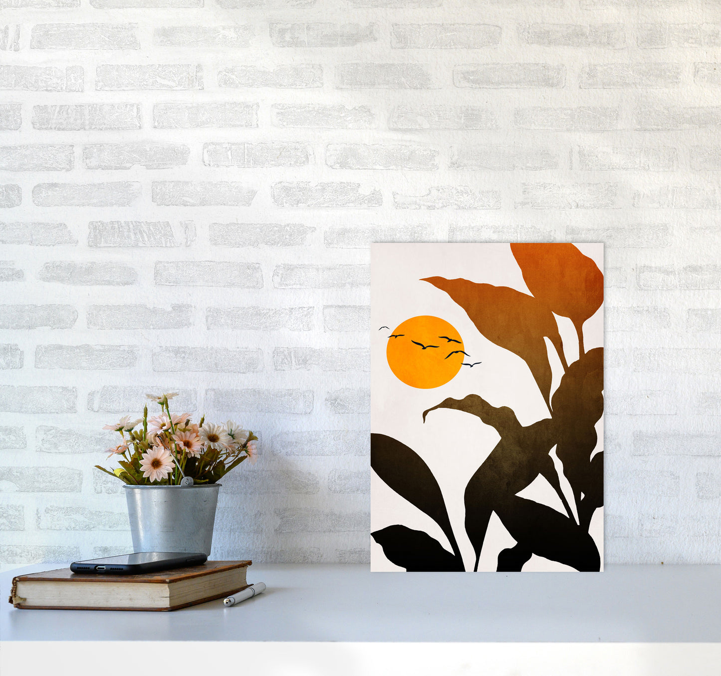 Mystic River Art Print by Kubistika A3 Black Frame
