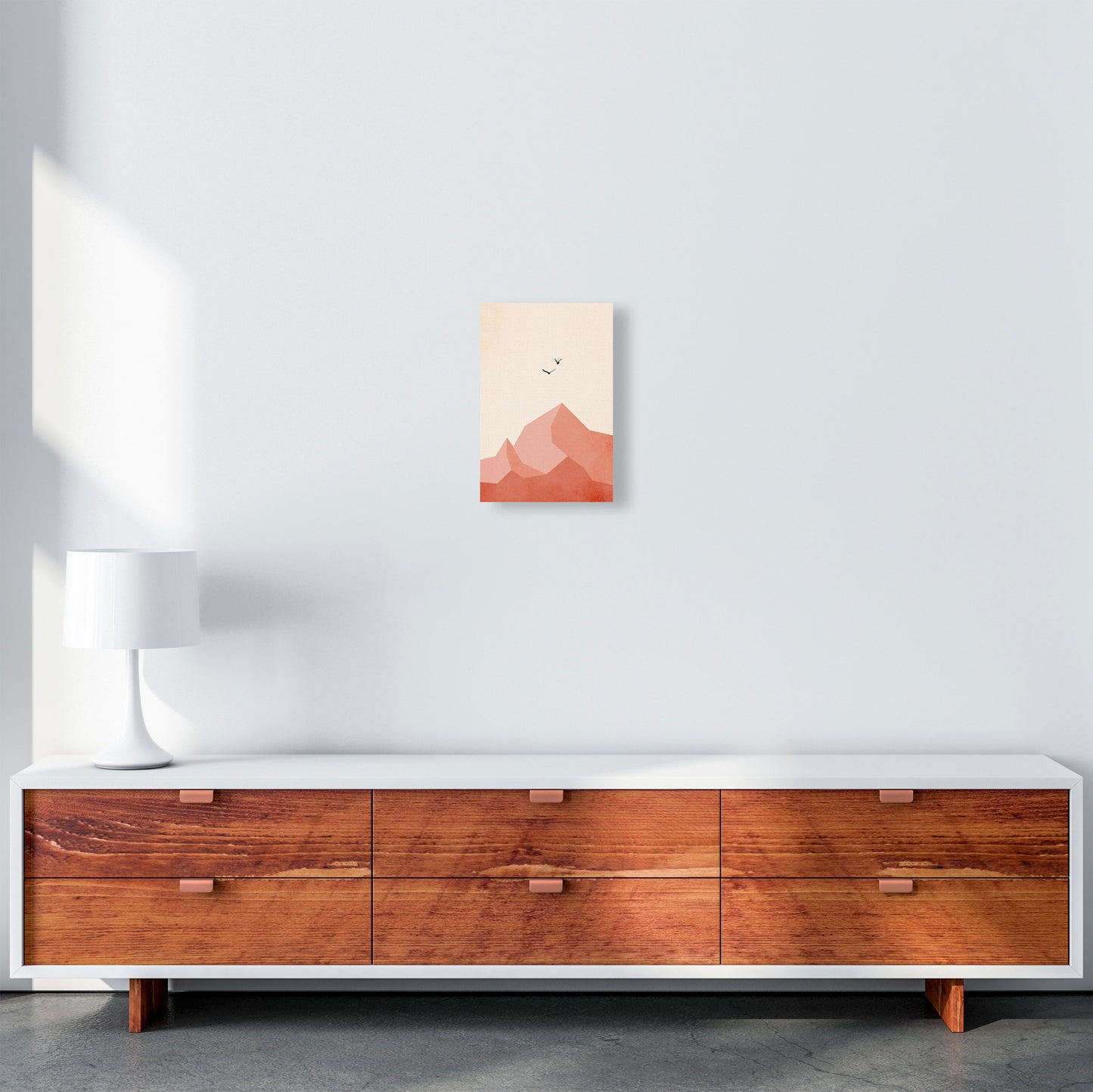 Zugspitze EINS Art Print by Kubistika A4 Canvas
