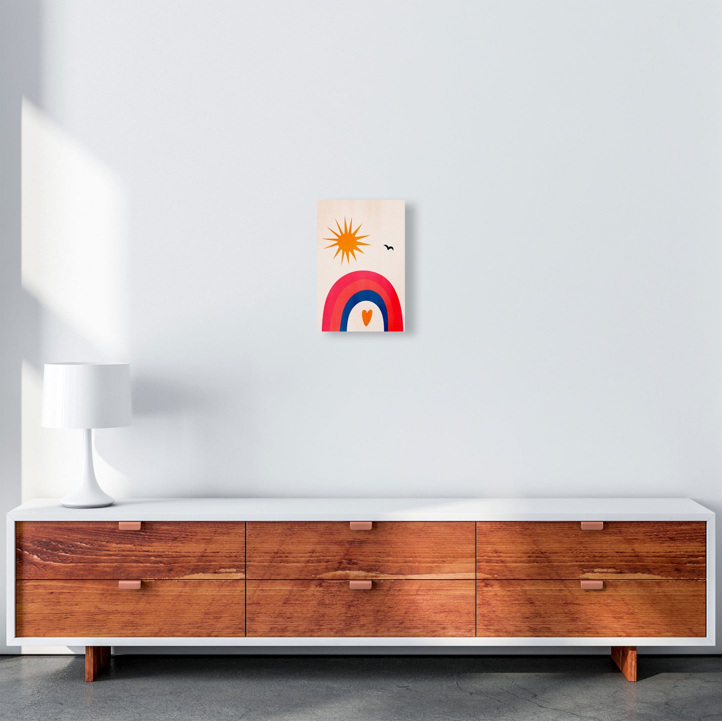 Happy Days! Art Print by Kubistika A4 Canvas