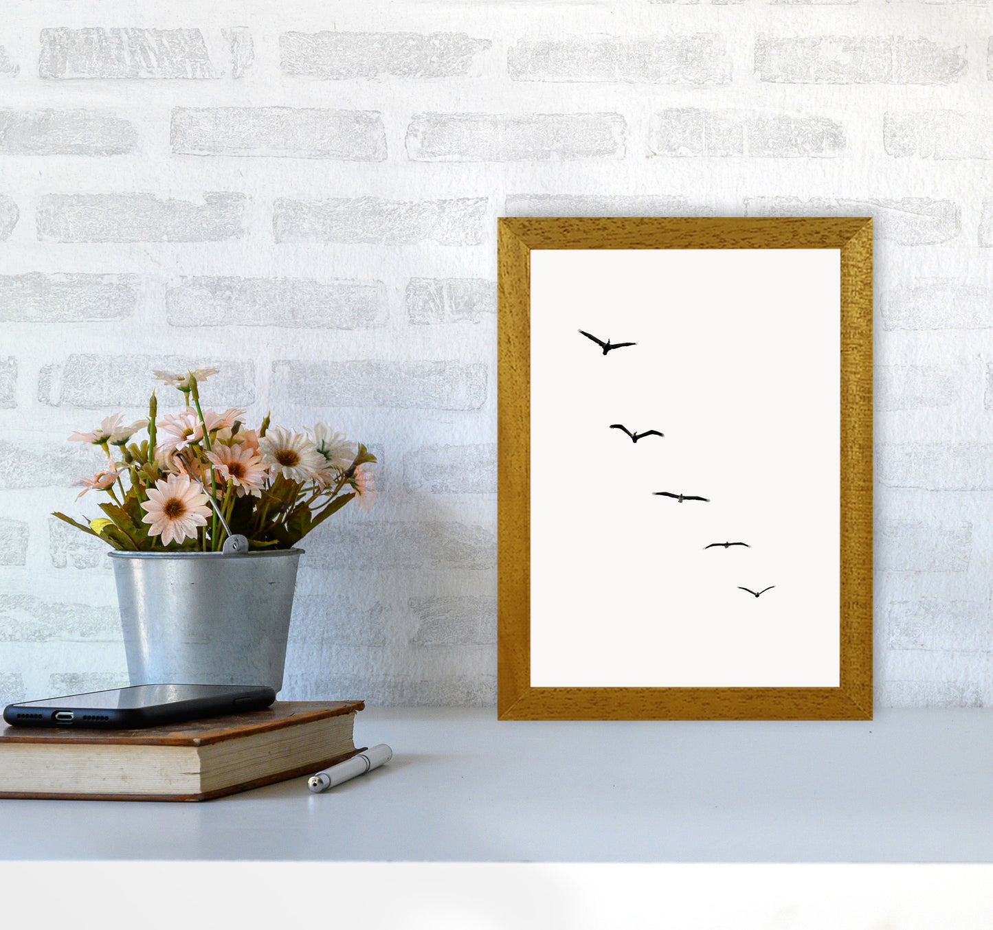 Heavenly Creatures - DARK Contemporary Art Print by Kubistika A4 Print Only
