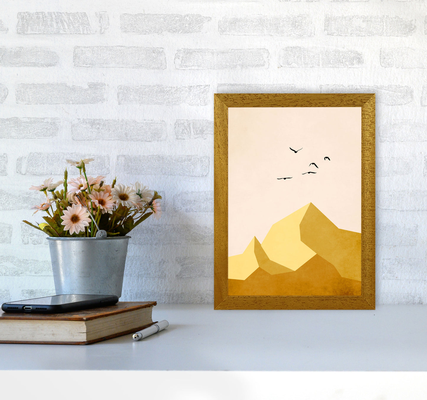 Zugspitze DREI Art Print by Kubistika A4 Print Only