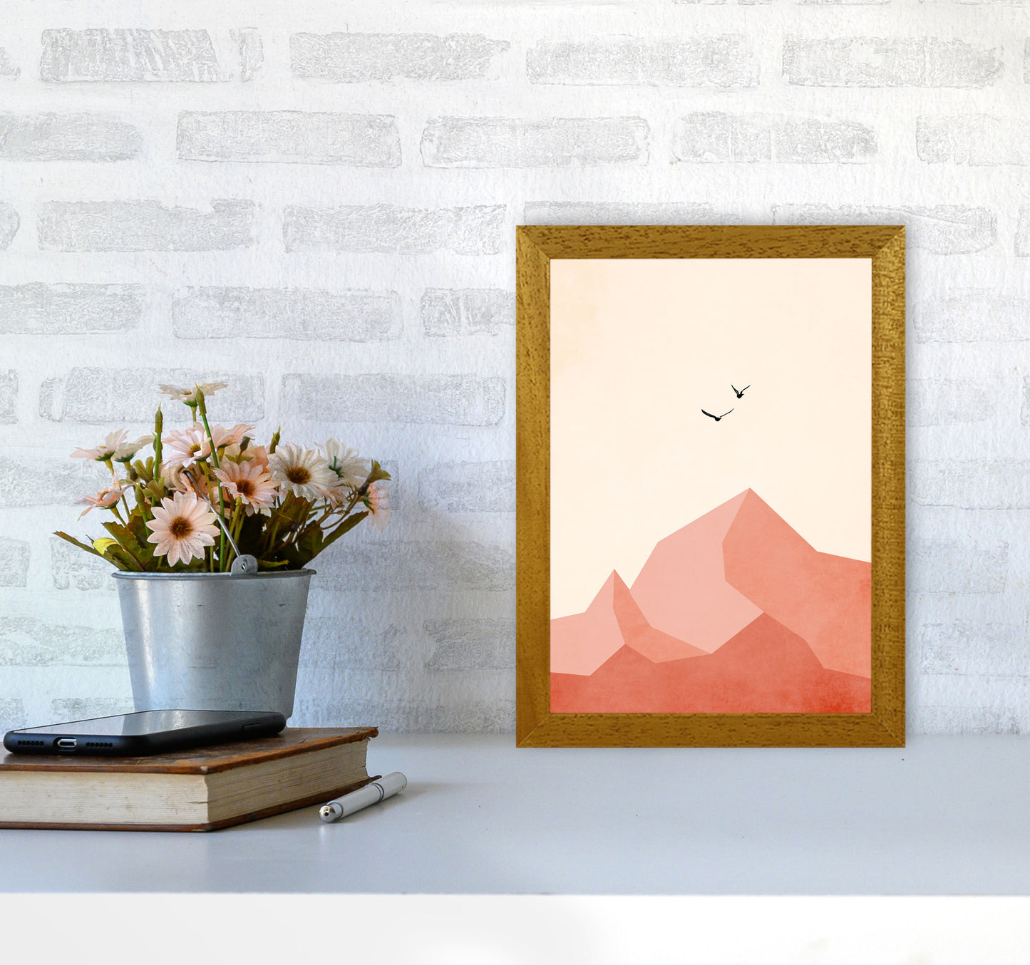 Zugspitze EINS Art Print by Kubistika A4 Print Only