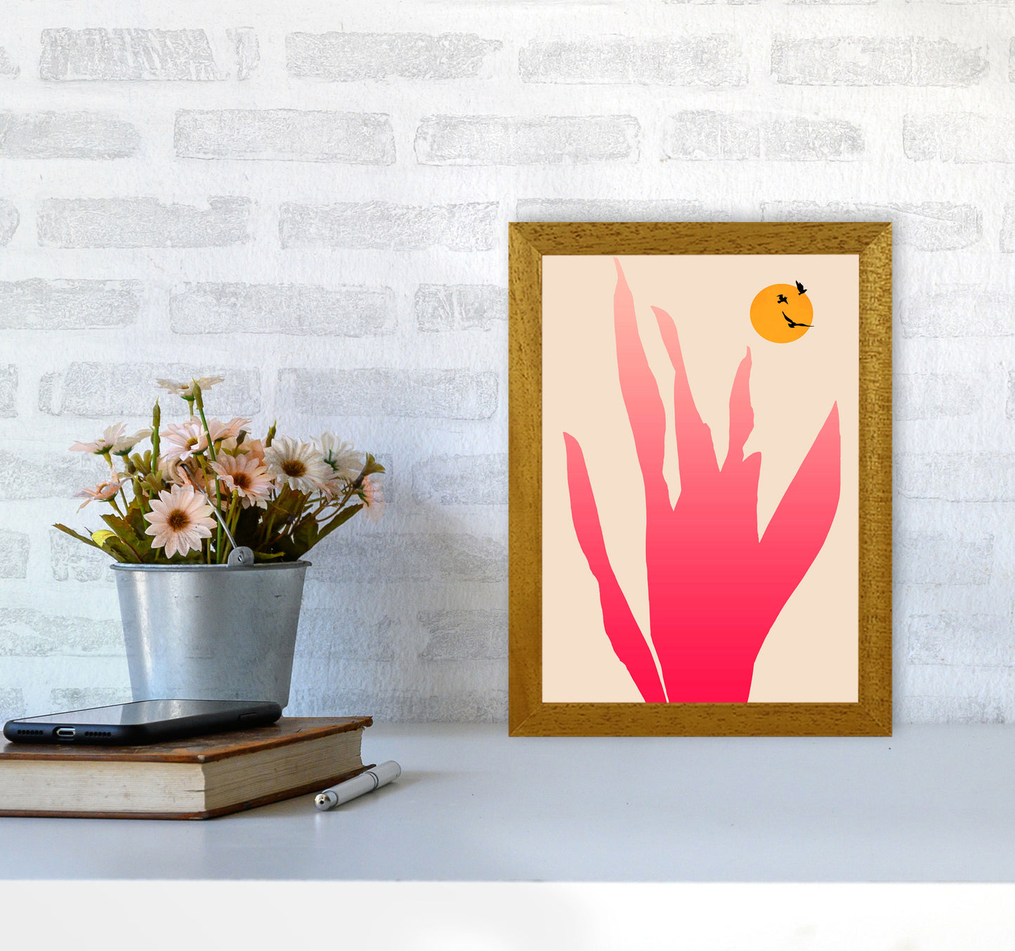 Strawberry Fields Forever Art Print by Kubistika A4 Print Only