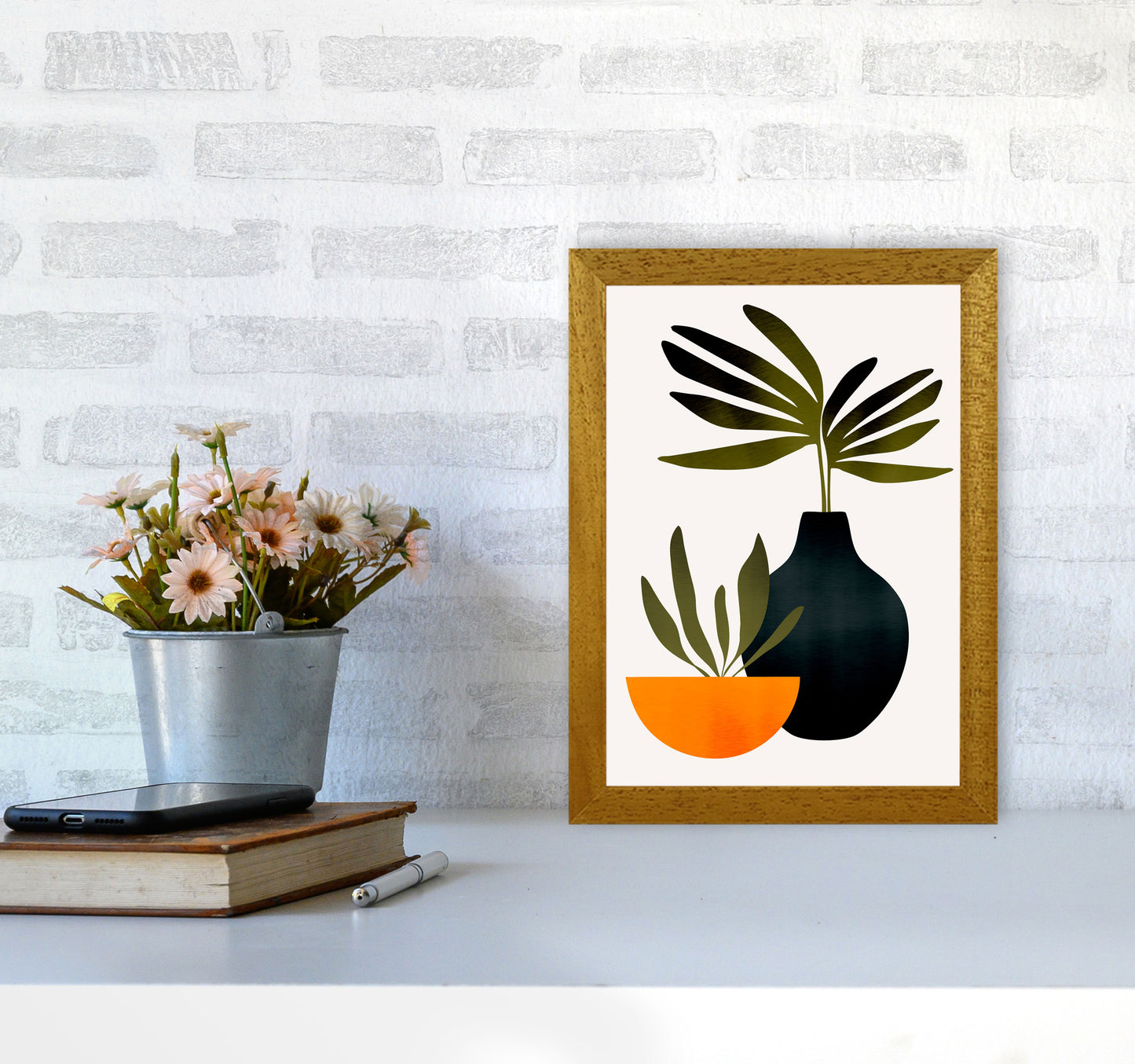 Scandinavian Stilllife 1 Art Print by Kubistika A4 Print Only