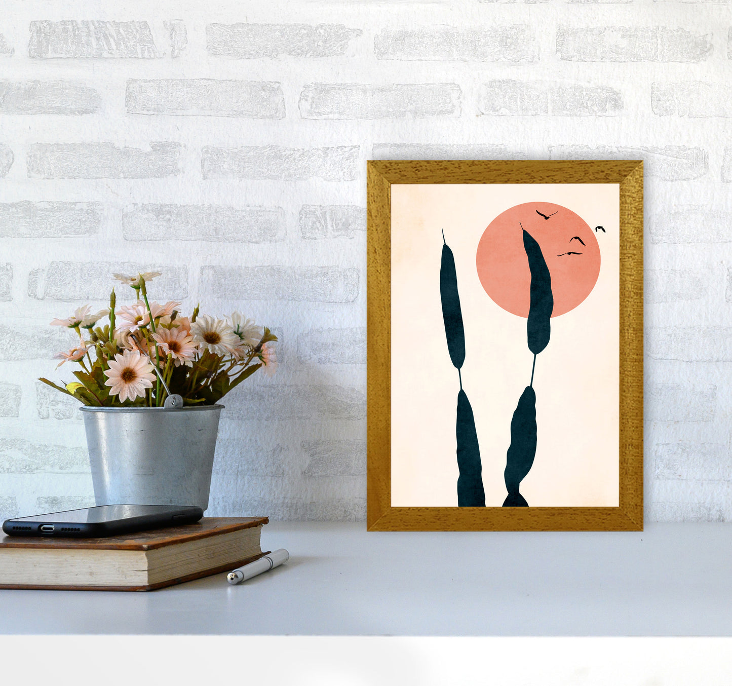 Night & Day Art Print by Kubistika A4 Print Only