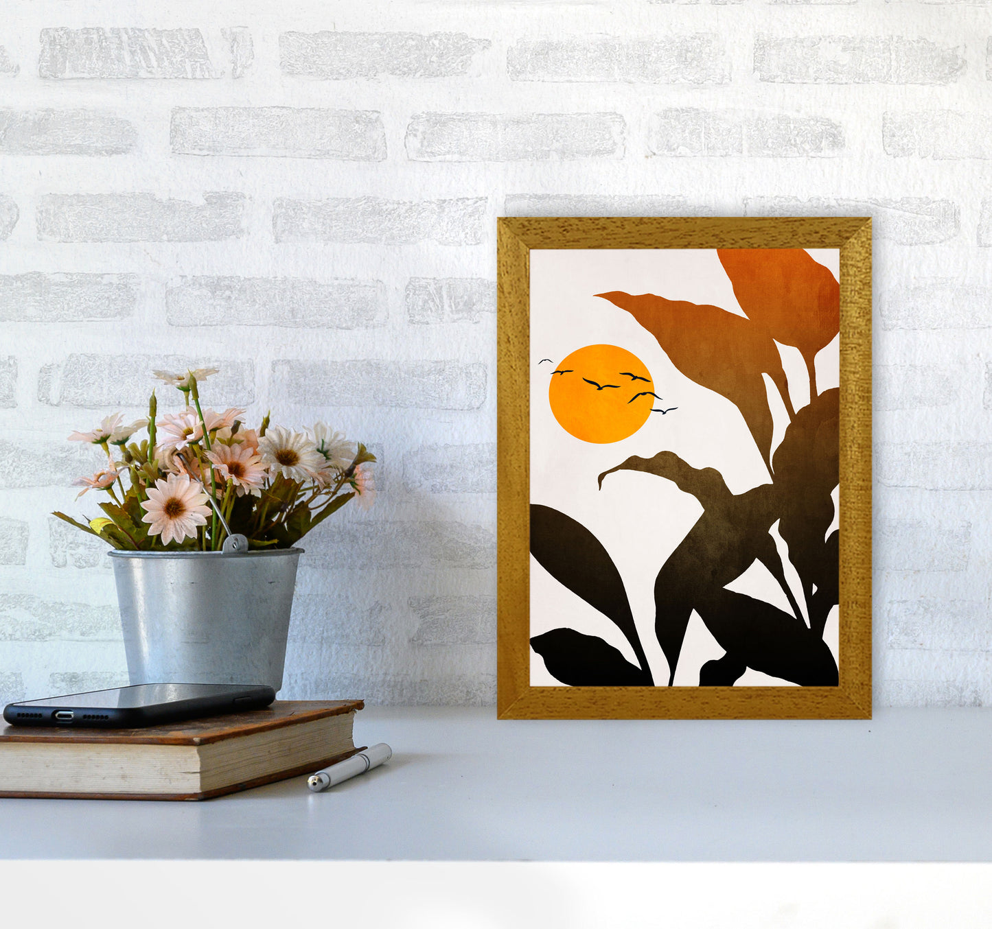 Mystic River Art Print by Kubistika A4 Print Only