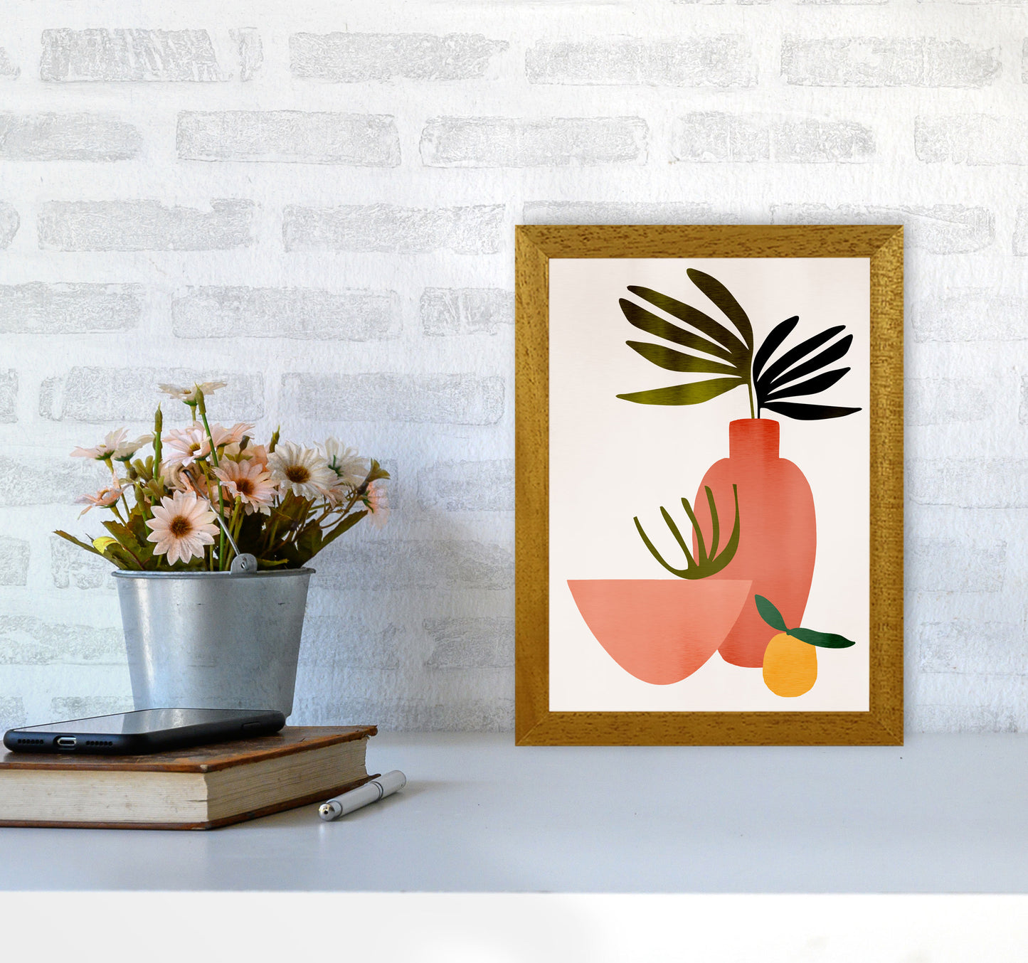 Juicy Lemon Art Print by Kubistika A4 Print Only