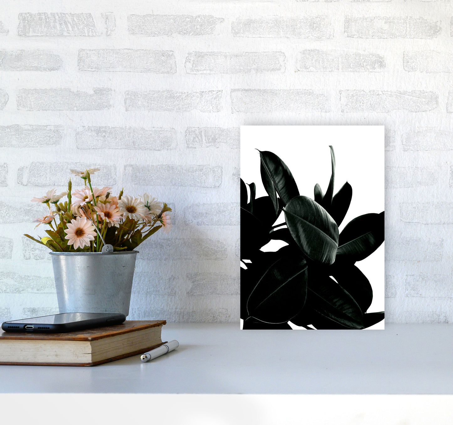 Dark Tree Photography Art Print by Kubistika A4 Black Frame