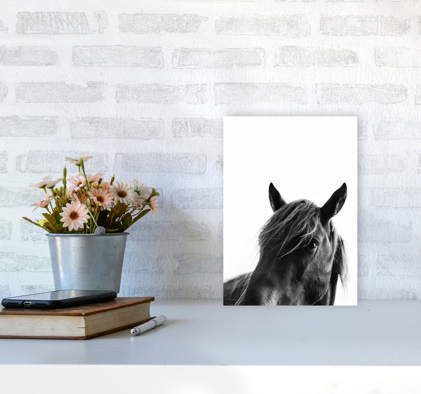 Black Beauty Photography Art Print by Kubistika A4 Black Frame