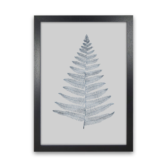 Botanica Minimalistica - GREY Modern Art Print by Kubistika Black Grain