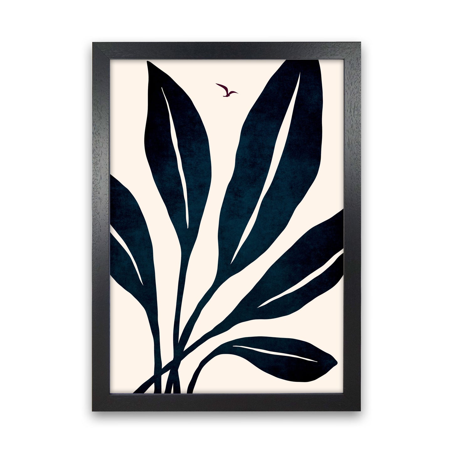 Ophelia - marine Art Print by Kubistika Black Grain