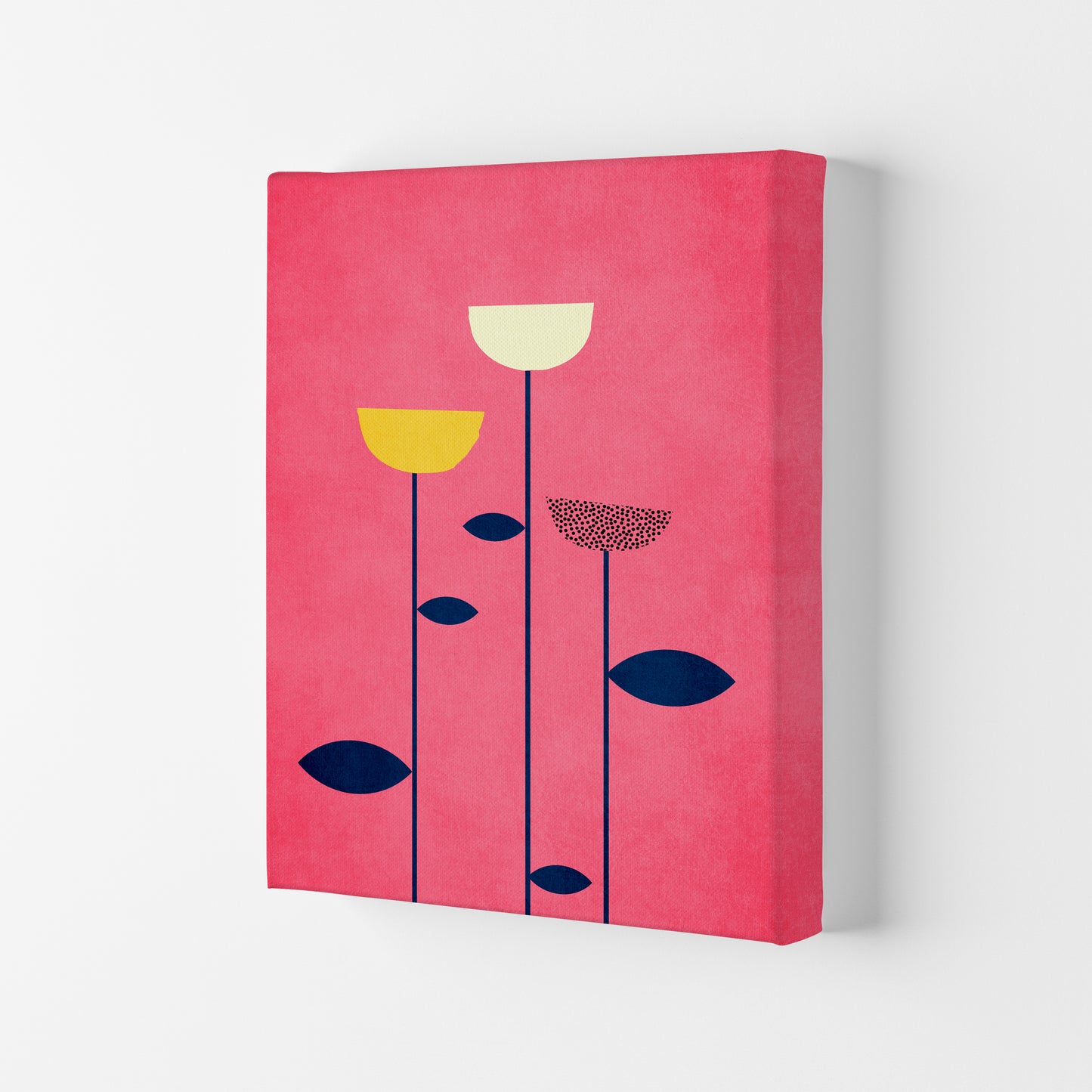 We Are Family - 3 Colourful Modern Art Print by Kubistika Canvas