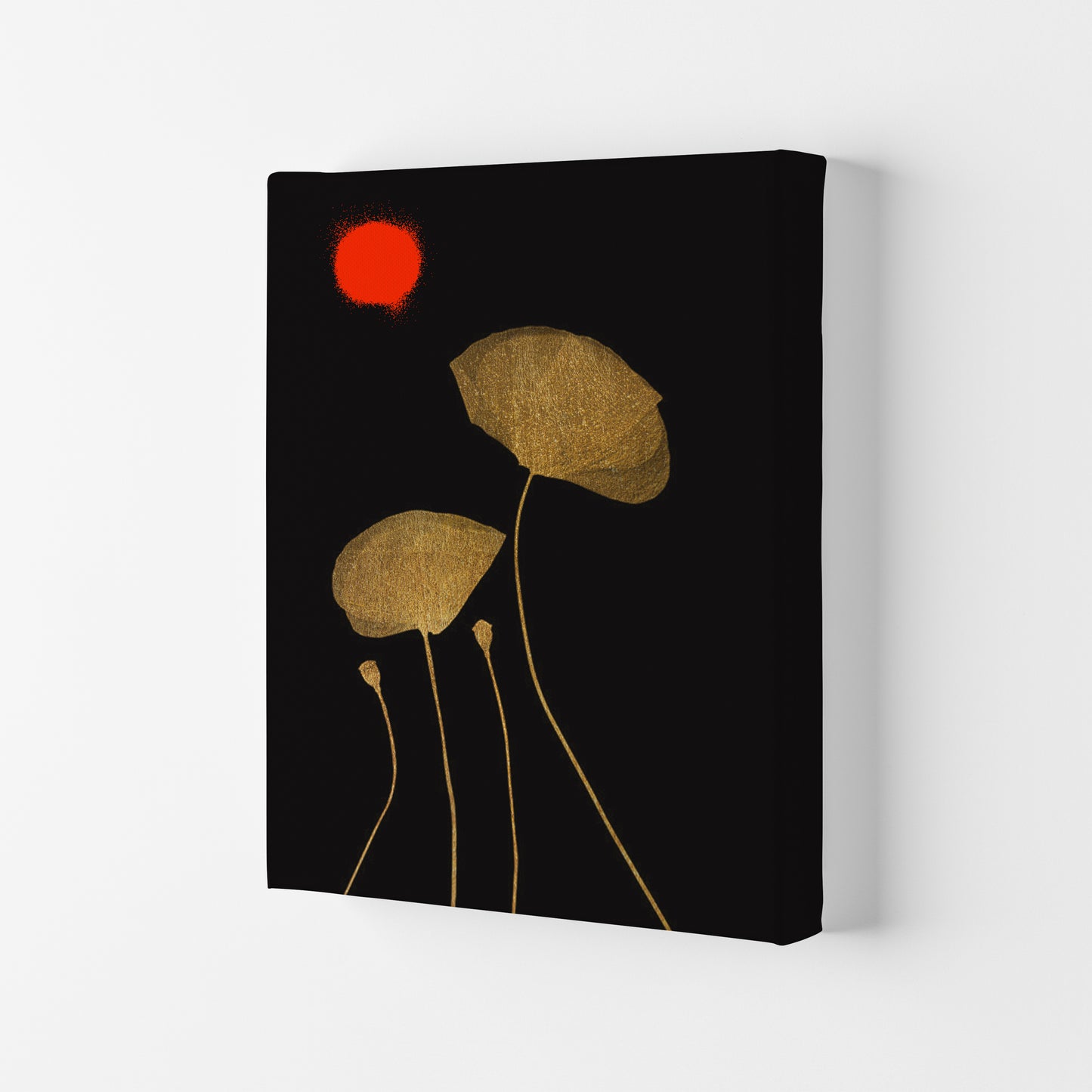 Moonshine Dancers Contemporary Art Print by Kubistika Canvas