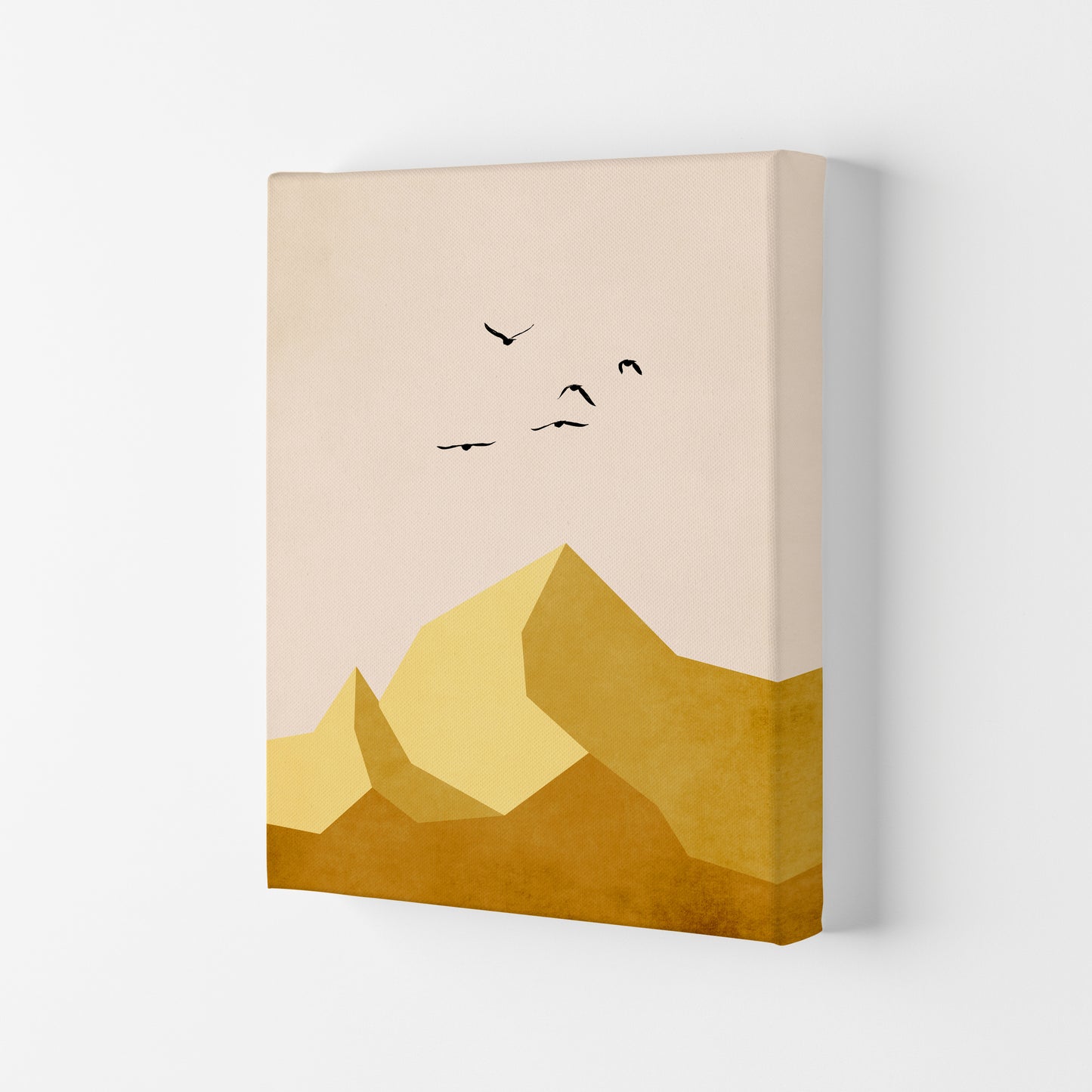 Zugspitze DREI Art Print by Kubistika Canvas