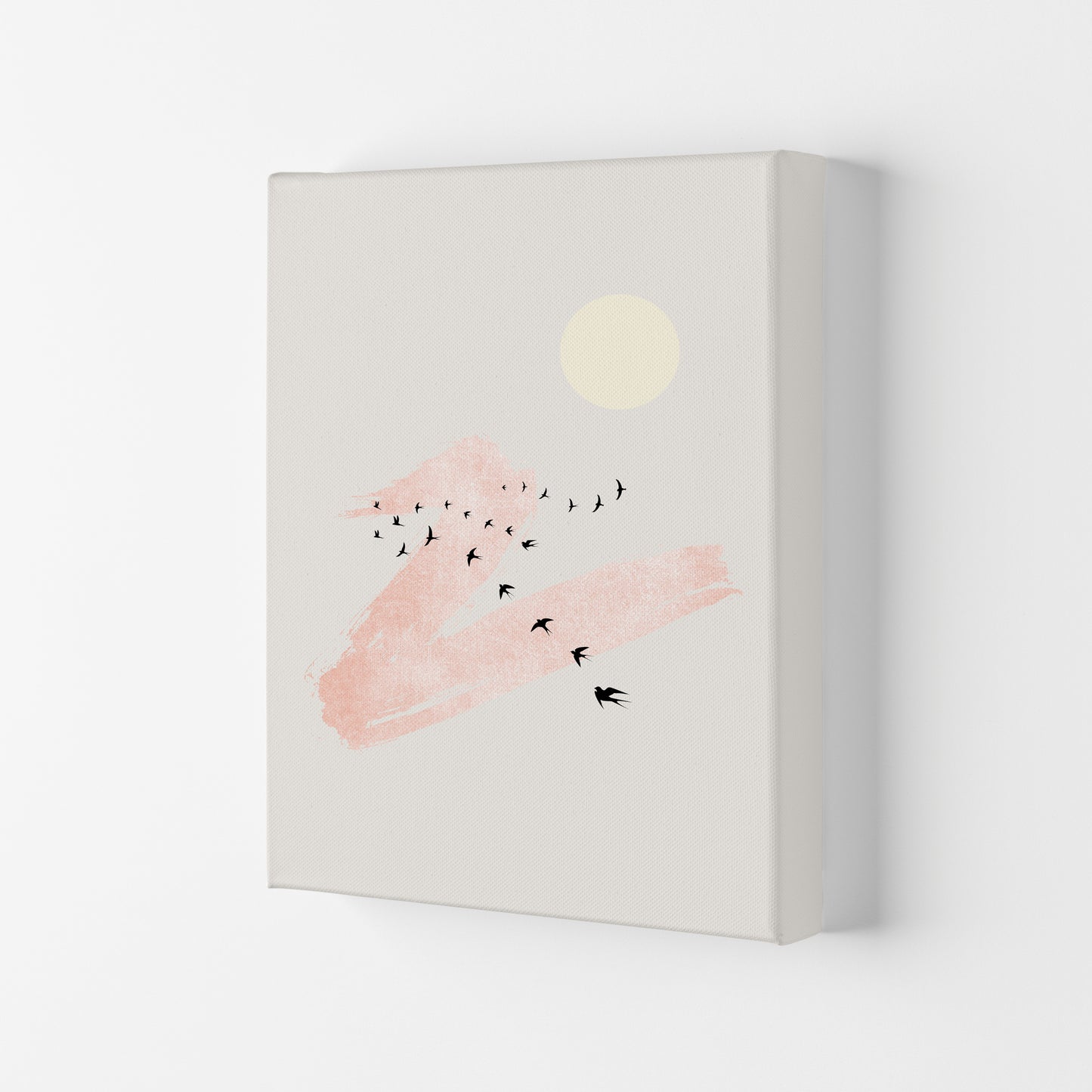 Sun and Heaven Art Print by Kubistika Canvas
