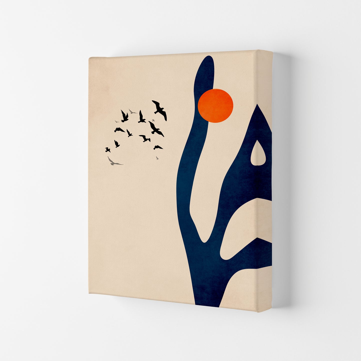 Desert Birds Art Print by Kubistika Canvas