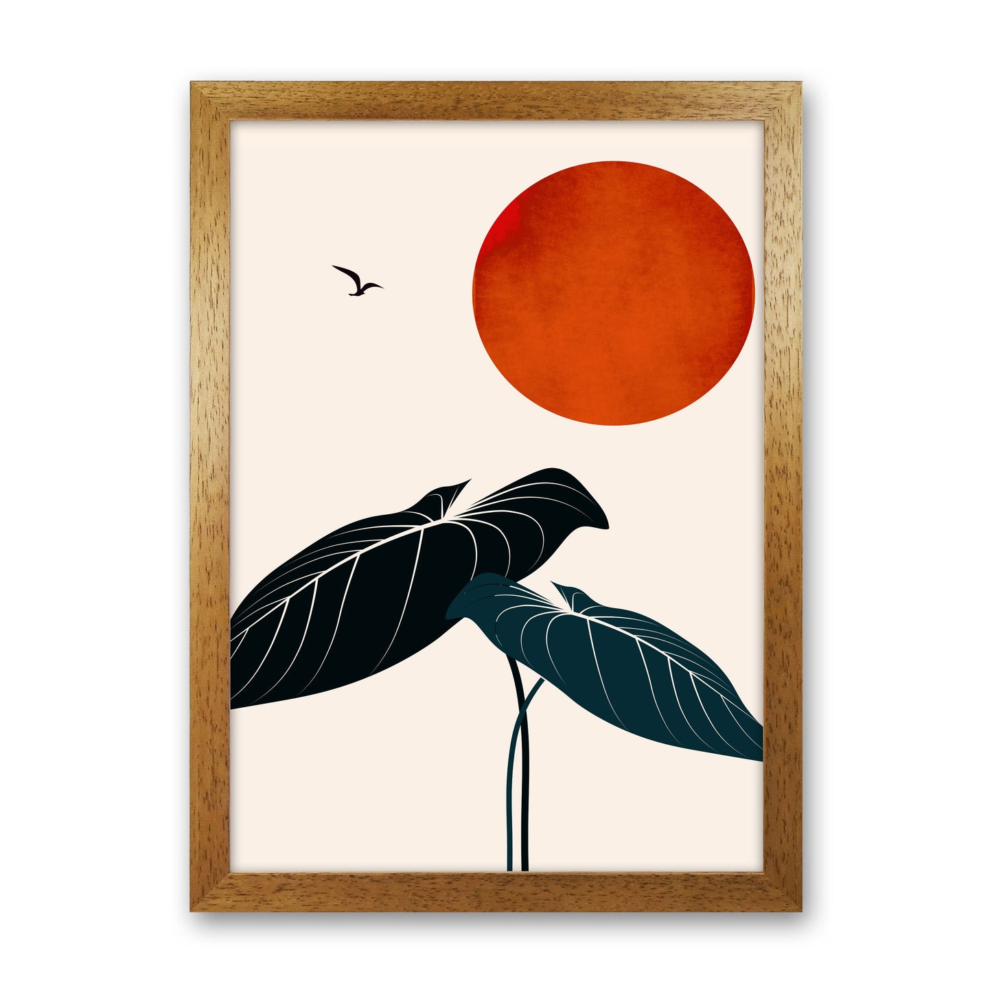 Dreaming At Night Art Print by Kubistika Oak Grain