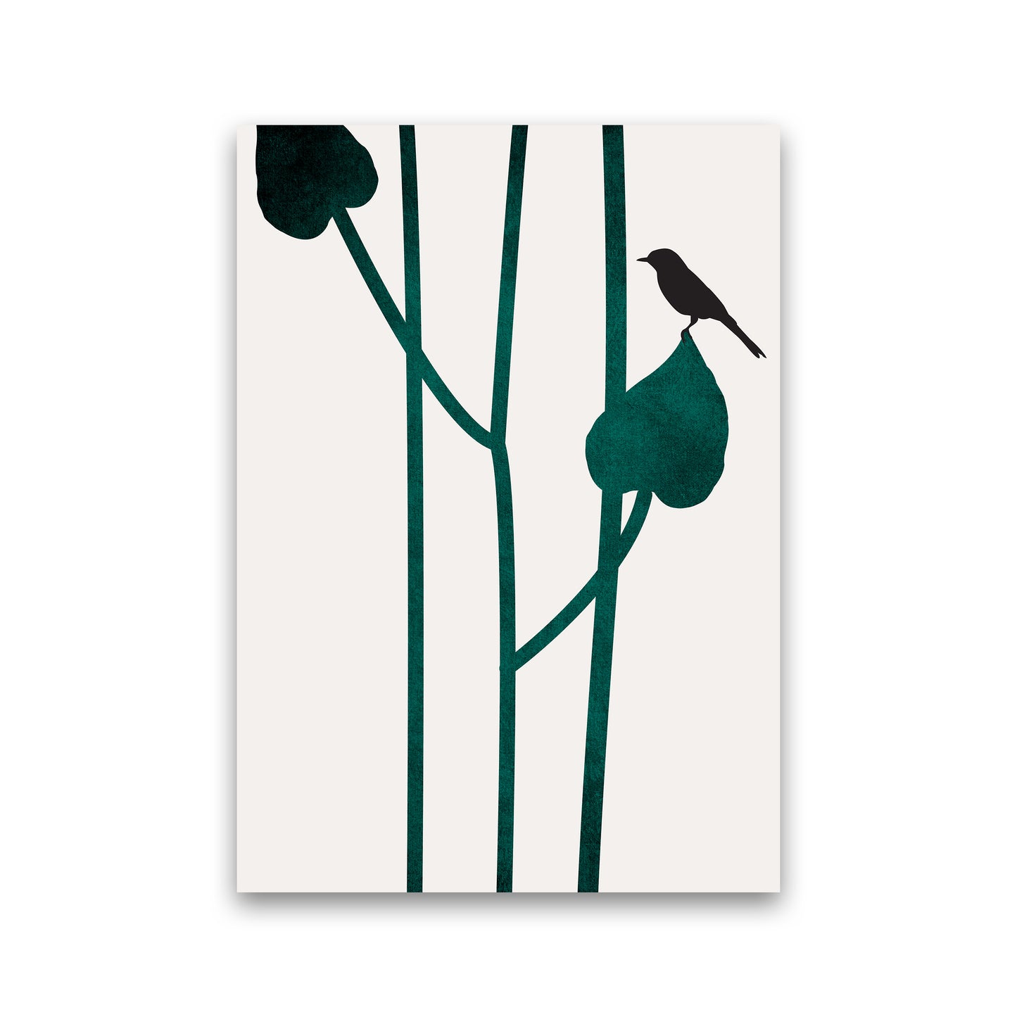 The Bird Contemporary Art Print by Kubistika Print Only