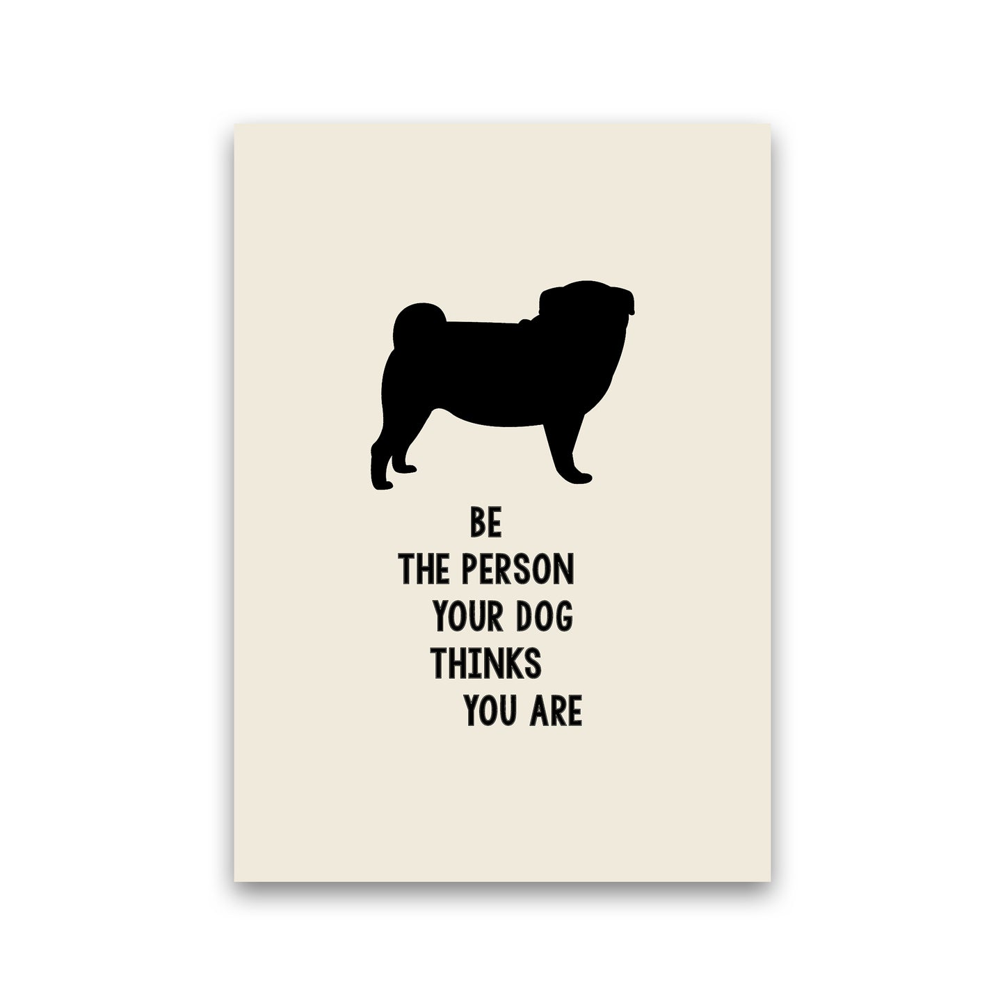 Be Kind Quote Art Print by Kubistika Print Only