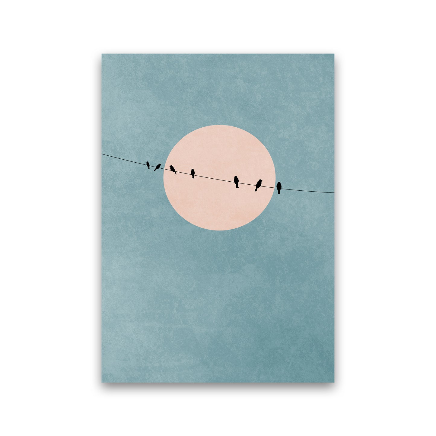 The Beauty Of Silence Contemporary Art Print by Kubistika Print Only