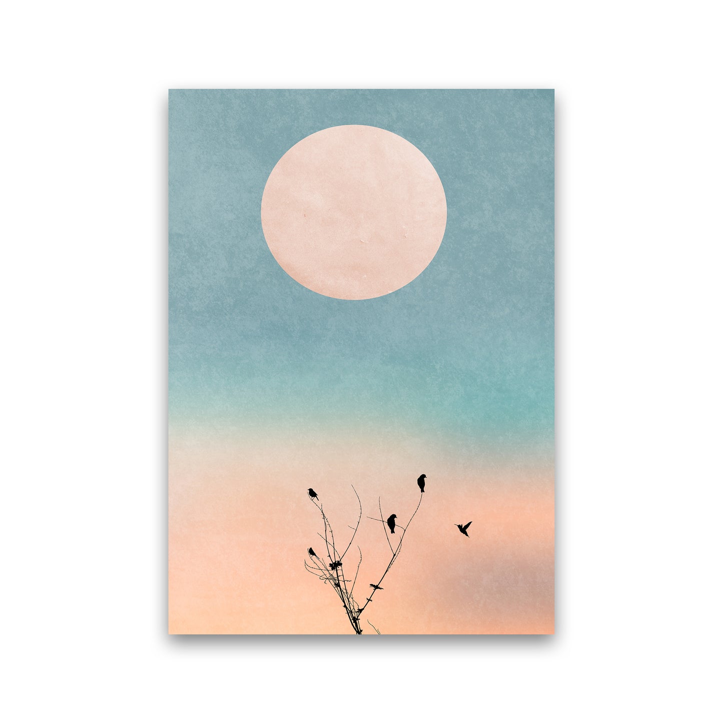 Waking Up Warm Contemporary Art Print by Kubistika Print Only