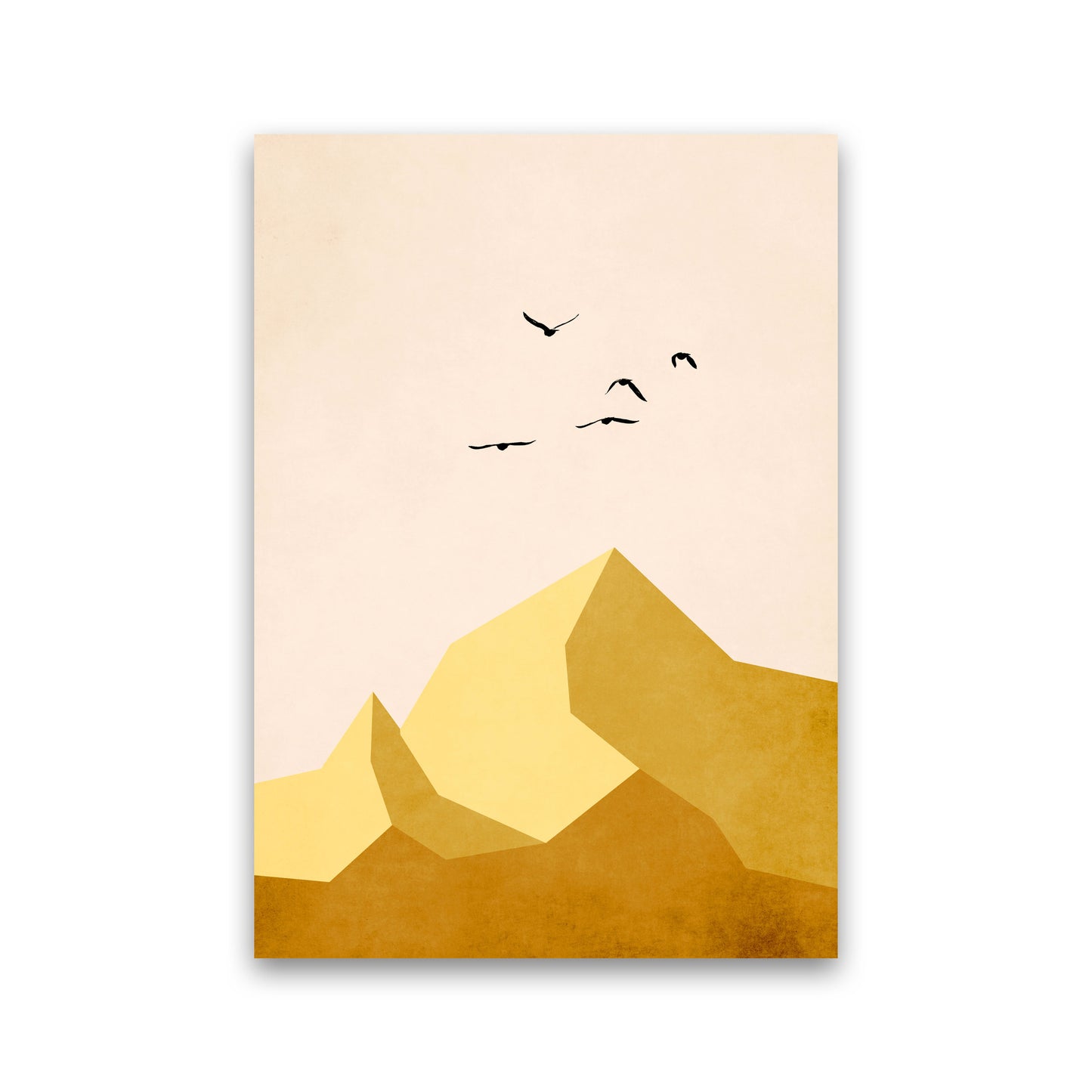 Zugspitze DREI Art Print by Kubistika Print Only