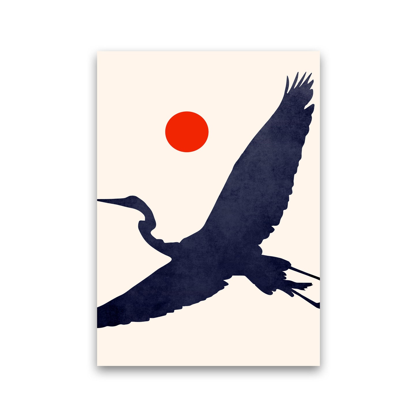 Crane Art Print by Kubistika Print Only