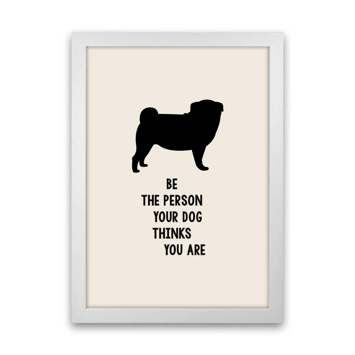 Be Kind Quote Art Print by Kubistika White Grain