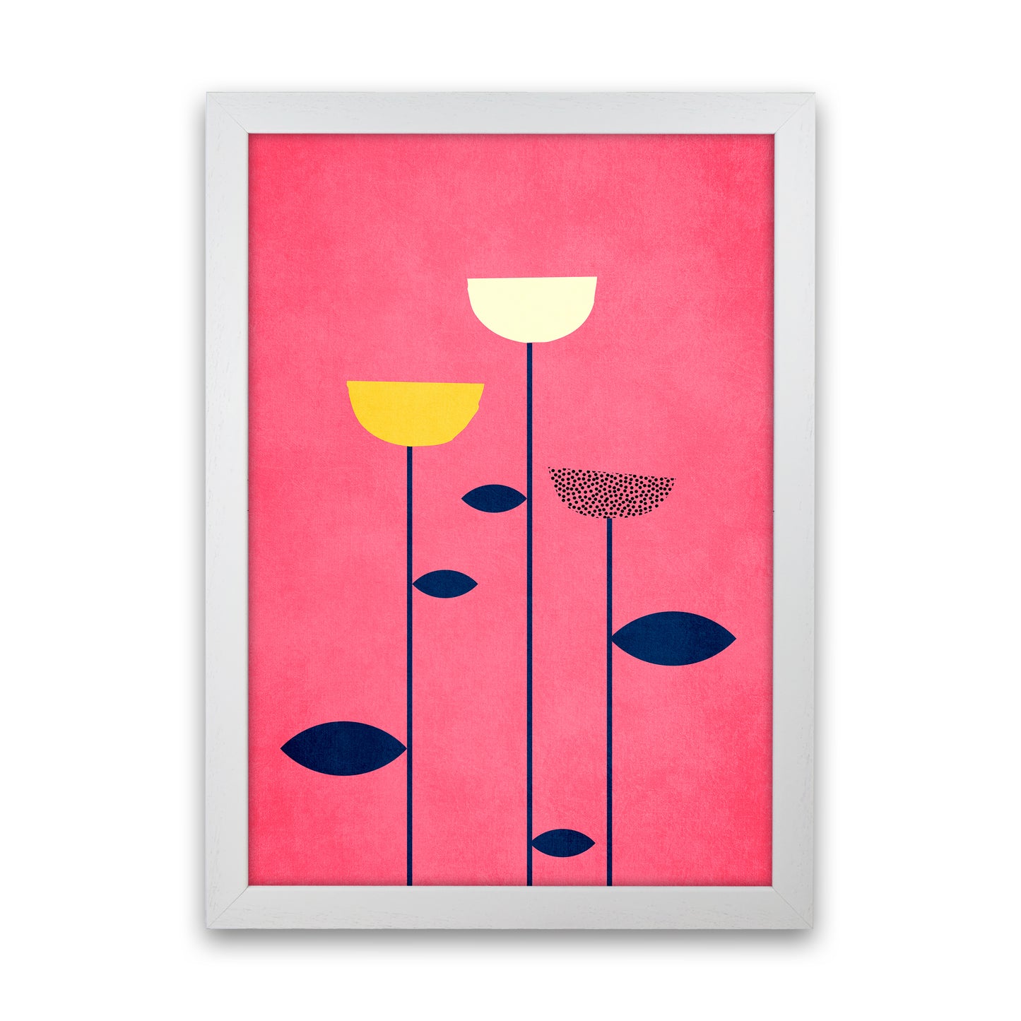 We are family Contemporary Art Print by Kubistika White Grain