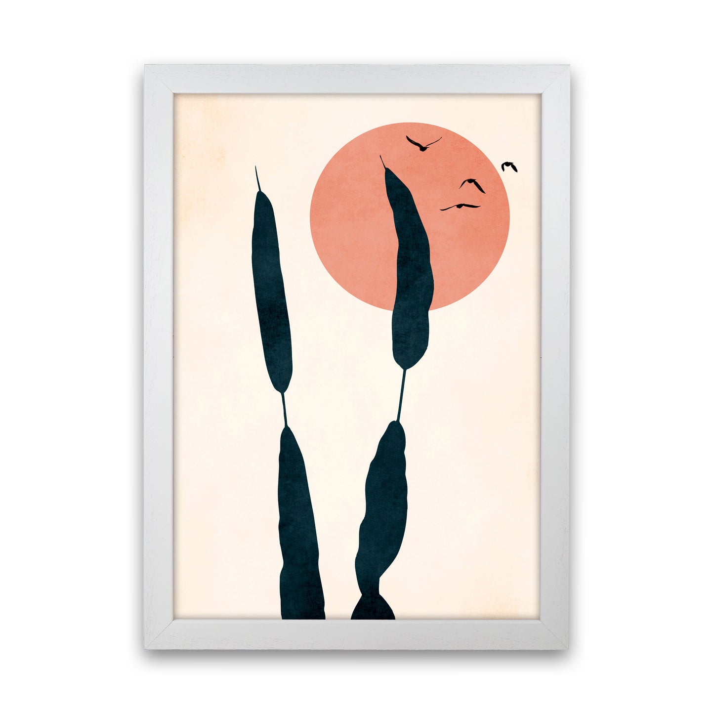 Night & Day Art Print by Kubistika White Grain