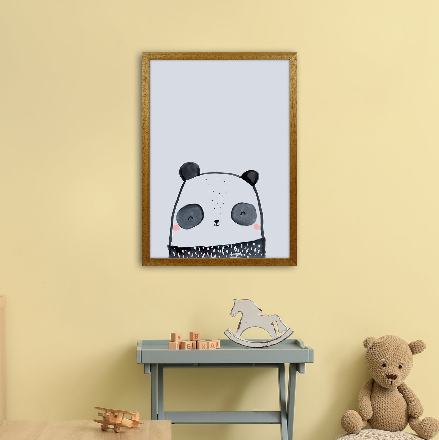 Panda Art Print by Laura Irwin A2 Print Only