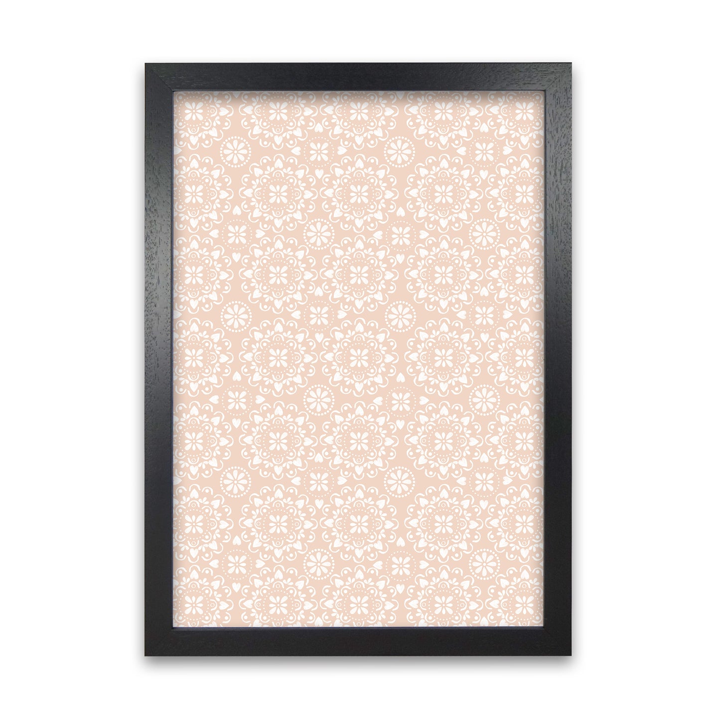 Laura Irwin Lace A1 White with White Mount