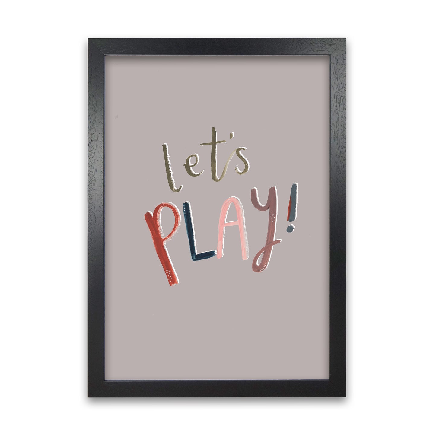 Laura Irwin Let's Play A1 White with White Mount