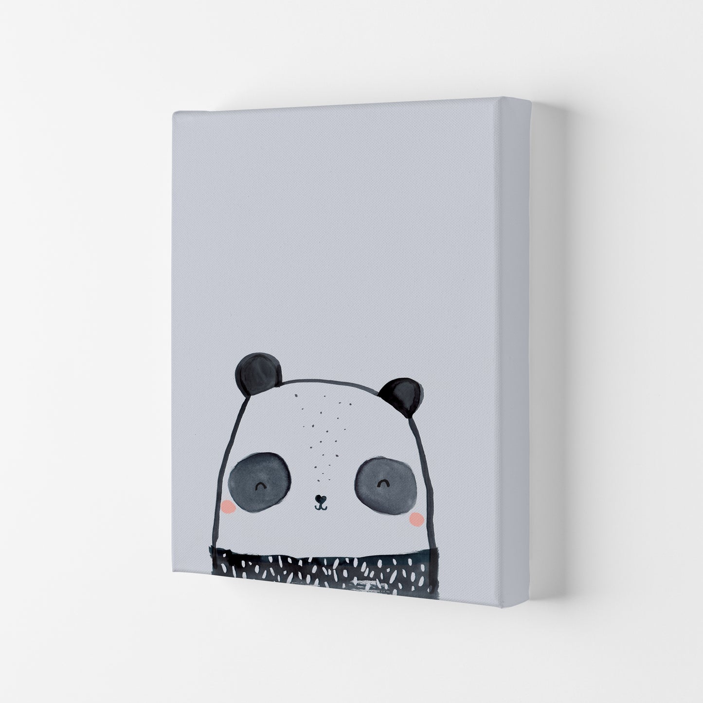 Panda Art Print by Laura Irwin Canvas