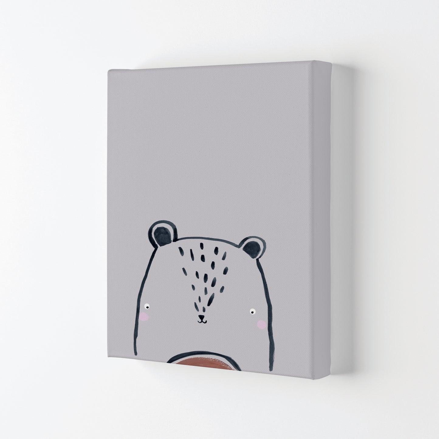 Teddy Art Print by Laura Irwin Canvas