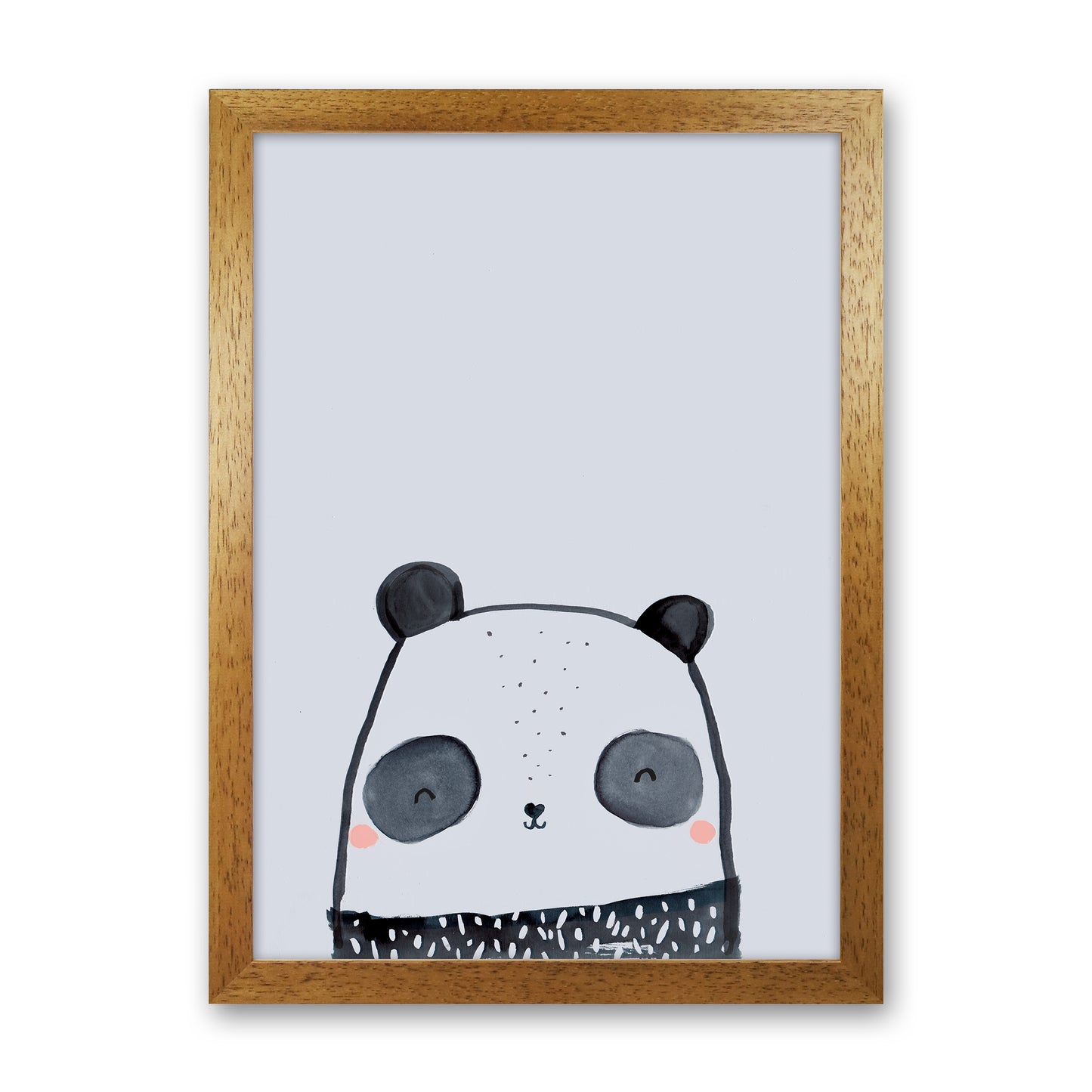 Panda Art Print by Laura Irwin Oak Grain