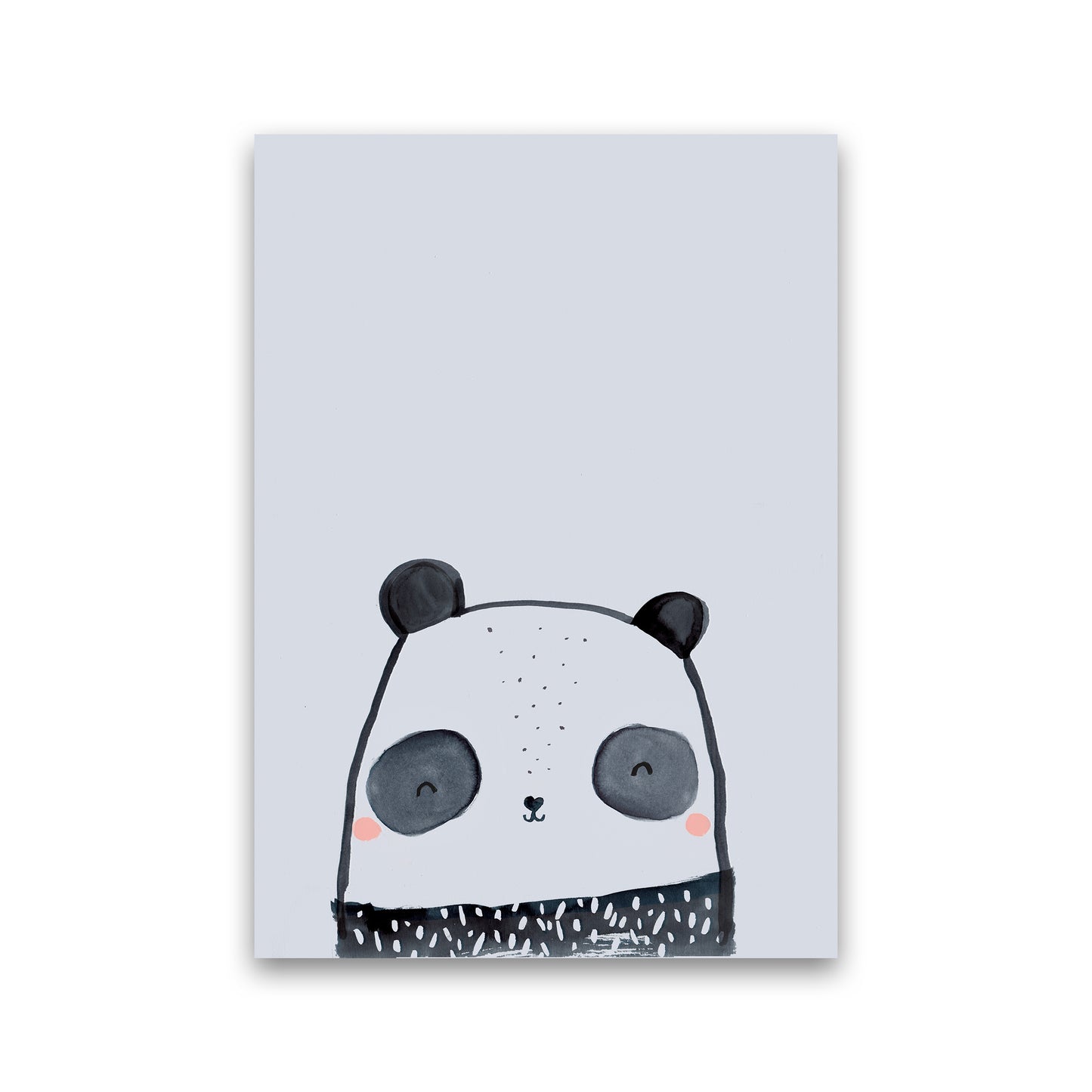Panda Art Print by Laura Irwin Print Only