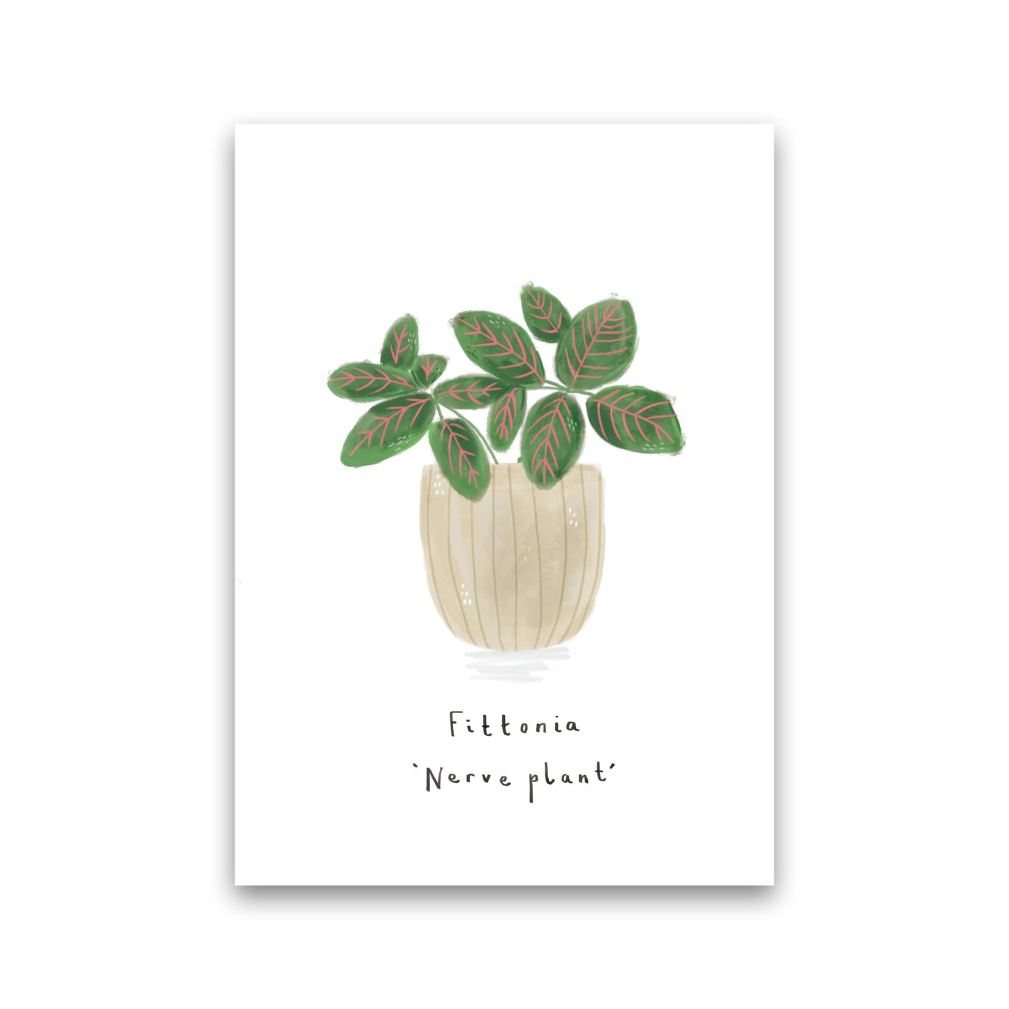 Nerve Plant Art Print by Laura Irwin Print Only